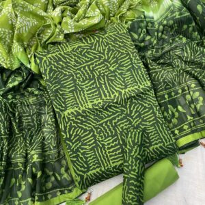 Bexi Batik Premium Cotton Three-Piece -বেক্সি বাটিক প্রিমিয়াম থ্রি-পিস