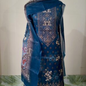 Zamzam A grade (জমজম) cotton three-piece.